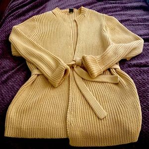 Yellow/Mustard Open Sweater